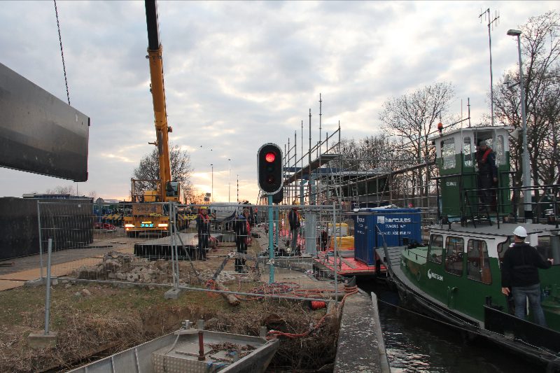 Ingezet materieel Sluiscomplex Doesburg