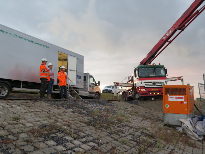 Ingezet materieel Sint-Philipsland