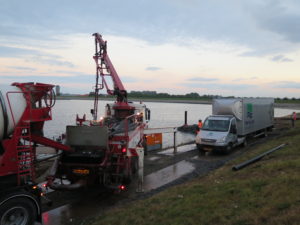 Betonpomp en BE-Combi Sint-Philipsland