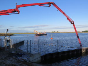 Onderwaterbeton storten Sint-Philipsland